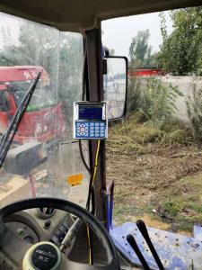 焦作龍工50型裝載機(jī)電子秤安裝案例